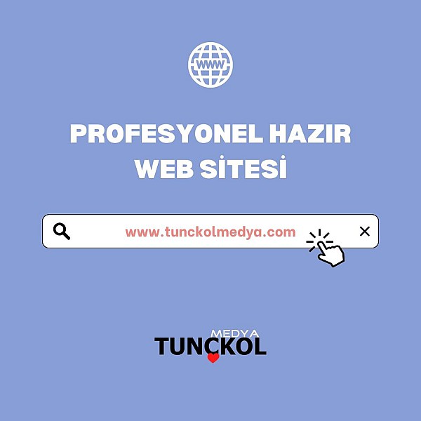 Profesyonel Hazır Web Sitesi