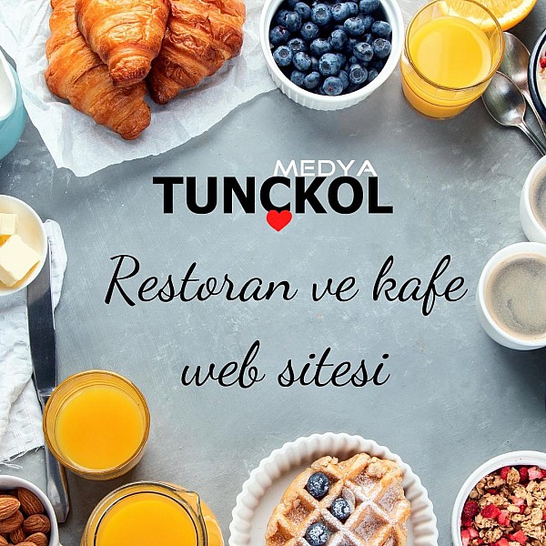 Restoran ve kafe web sitesi