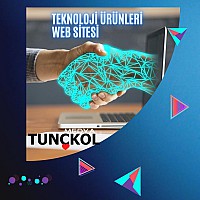 Teknoloji ürünleri web sitesi Teknoloji ürünleri web sitesi